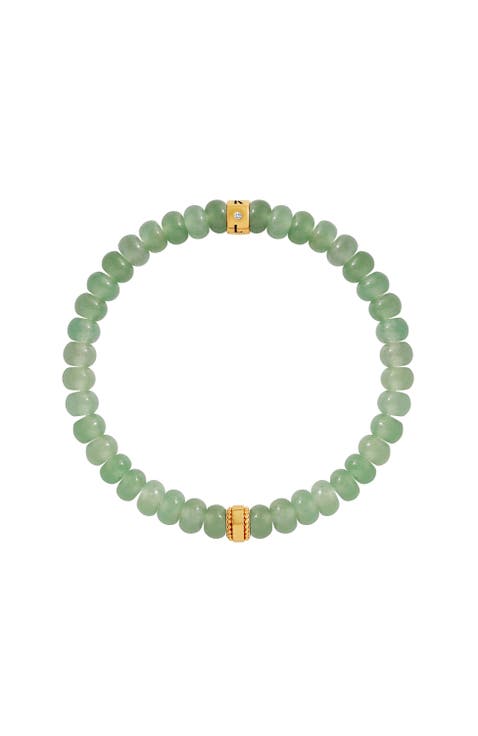 Sacred Balance Jade Stretch Bracelet
