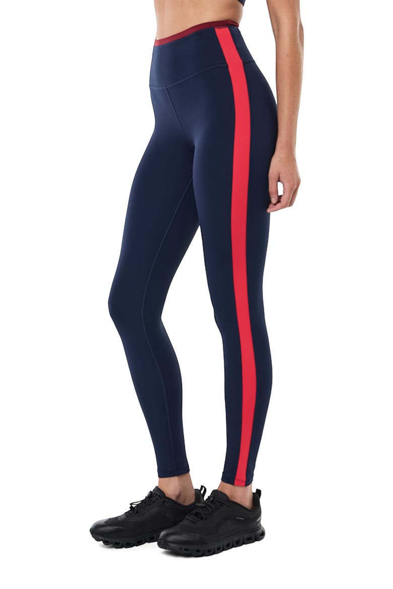 Convex Full Length Leggings, Alternate, color, DARK NAVY