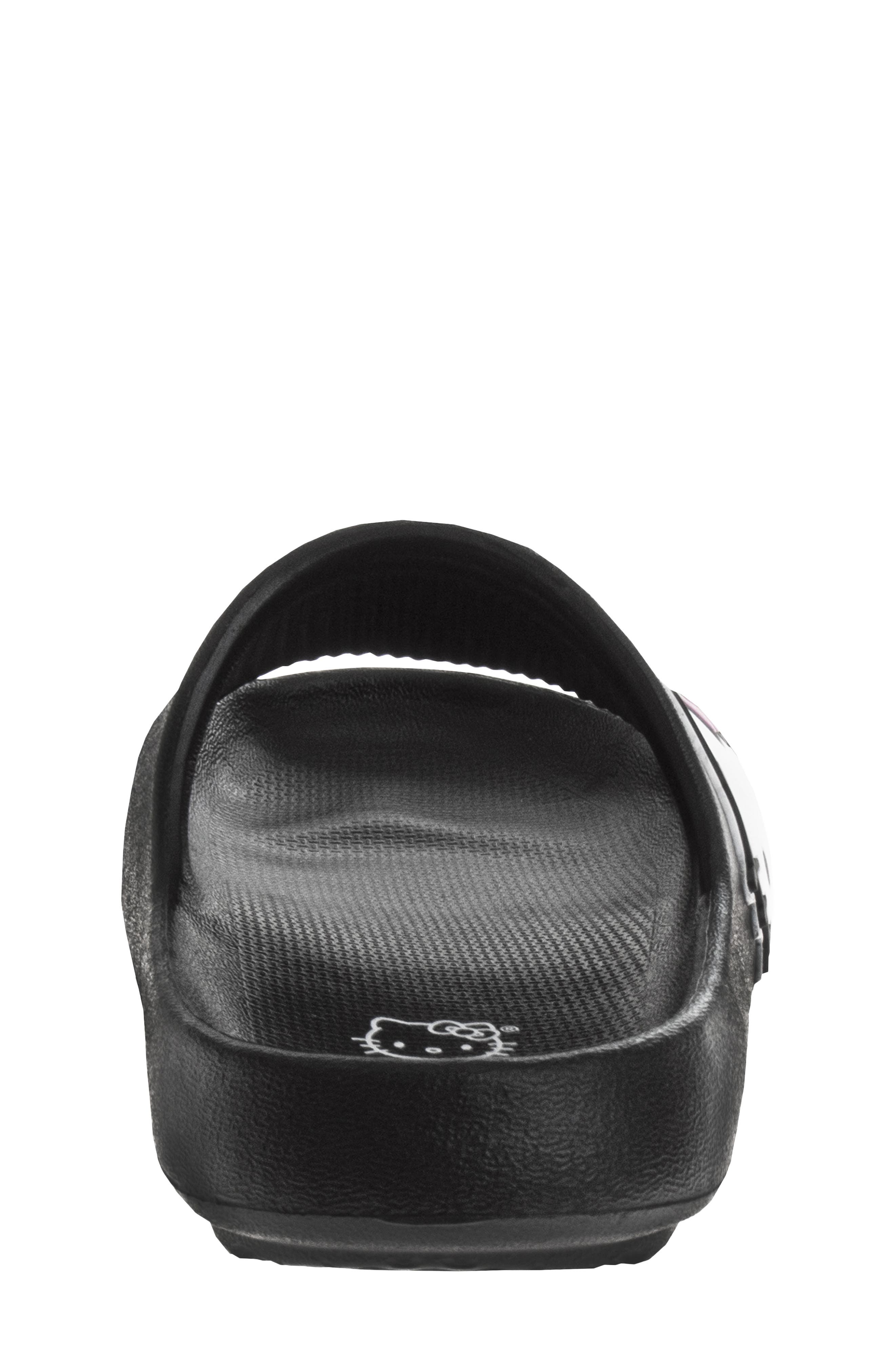 JOSMO Kids' Hello Kitty<sup>®</sup> Slide Sandal, Alternate, color, Black