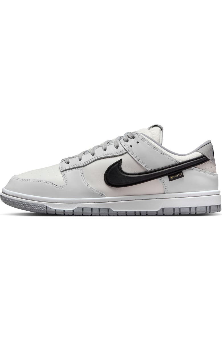 Nike Dunk Low Gore-Tex<sup>®</sup> Waterproof Basketball Sneaker, Alternate, color, Summit White/ Black/ Off White