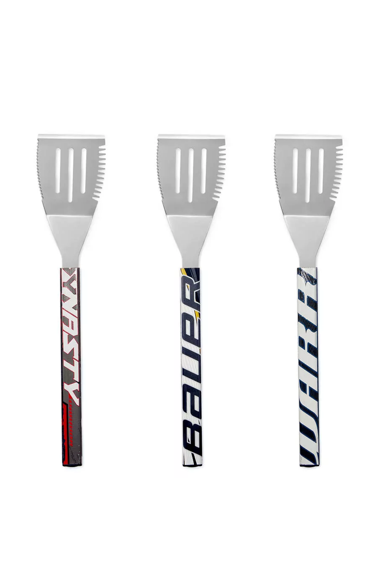 Hockey Stick BBQ Set Set of 4 Tools by Requip'd, Alternate, color, Multi