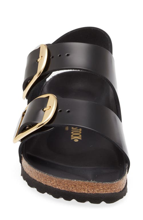 Birkenstock Milano Big Buckle Slingback Sandal In Black