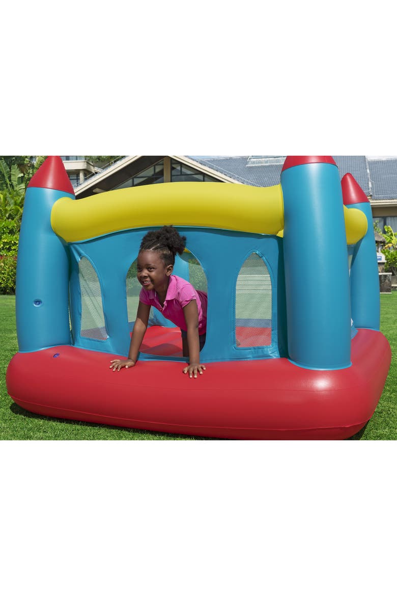 Royal Leap Kids Inflatable Bouncy House, Alternate, color, Multicolored