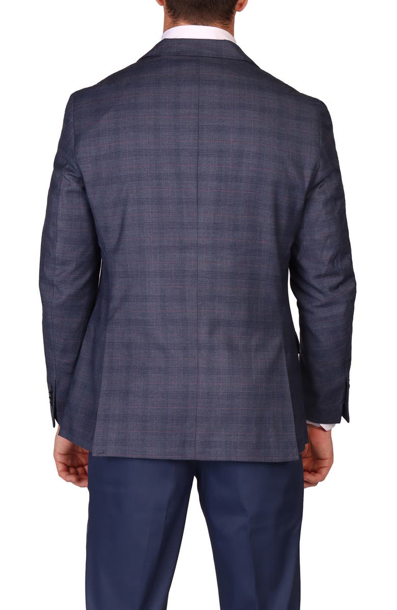 Modern Fit Windowpane Sport Coat
