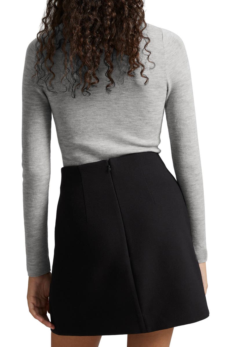 & Other Stories Wool Turtleneck, Alternate, color, Grey Melange