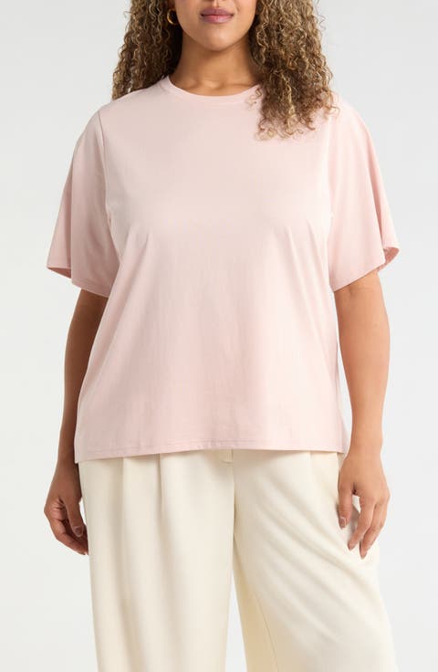 Relaxed Fit Pima Cotton Crewneck T-Shirt