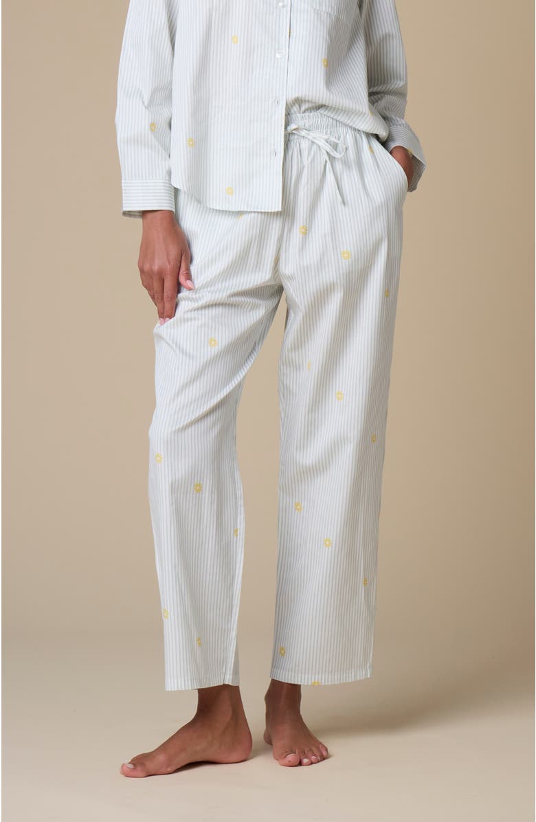 noon Cotton Pajama Pants, Main, color, 