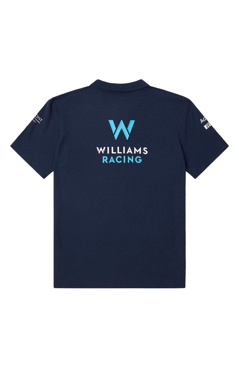 Umbro Men's Umbro  Navy Williams Racing CVC Media Polo, Alternate, color, 