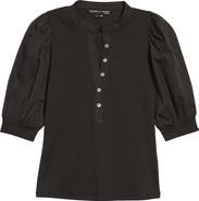 Veronica Beard Coralee Front Button Blouse