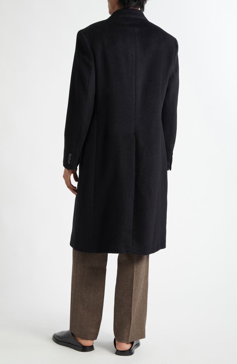 OUR LEGACY Whale Double Breasted Mohair Blend Coat, Alternate, color, 