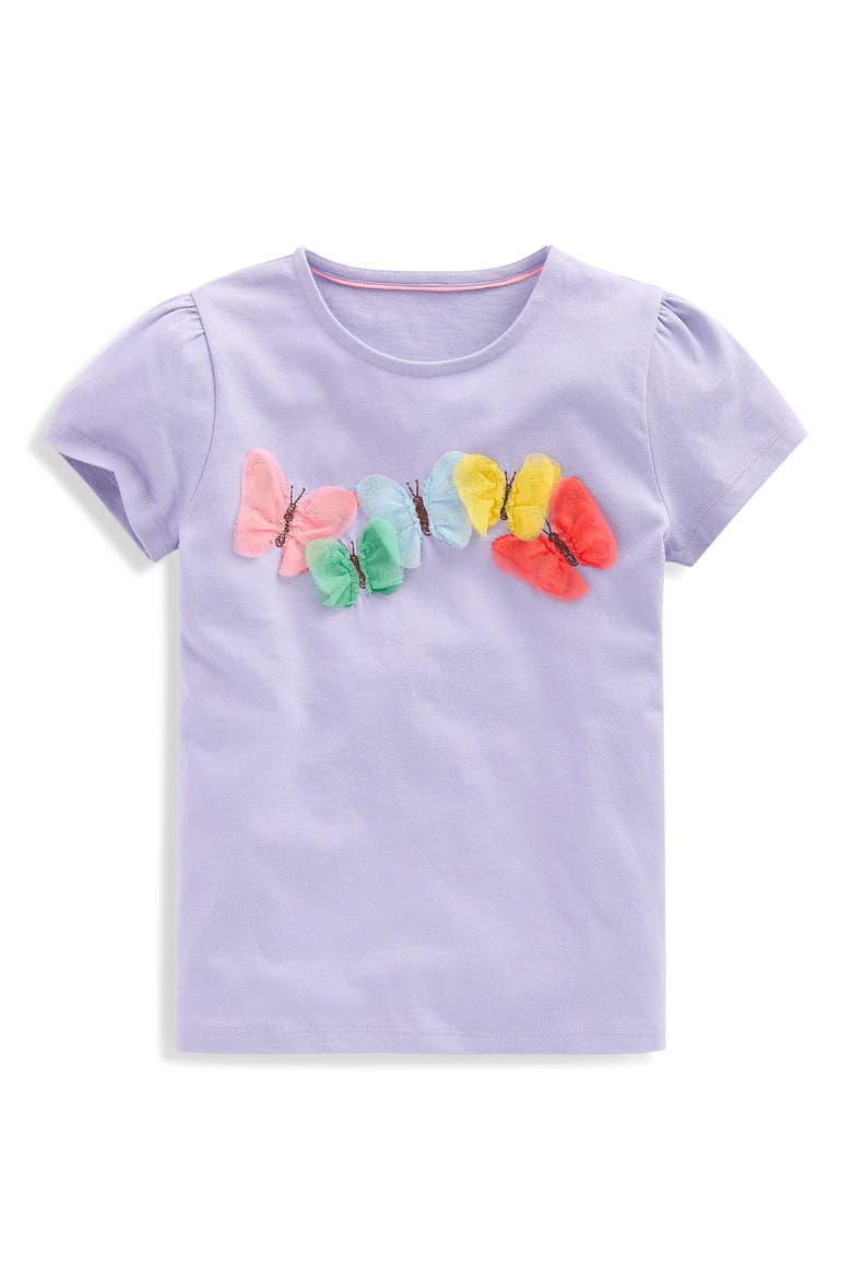 Kids' Superstitch Butterfly T-Shirt, Main, color, PURPLE BUTTERFLIES