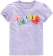 Mini Boden Kids' Superstitch Butterfly T-Shirt