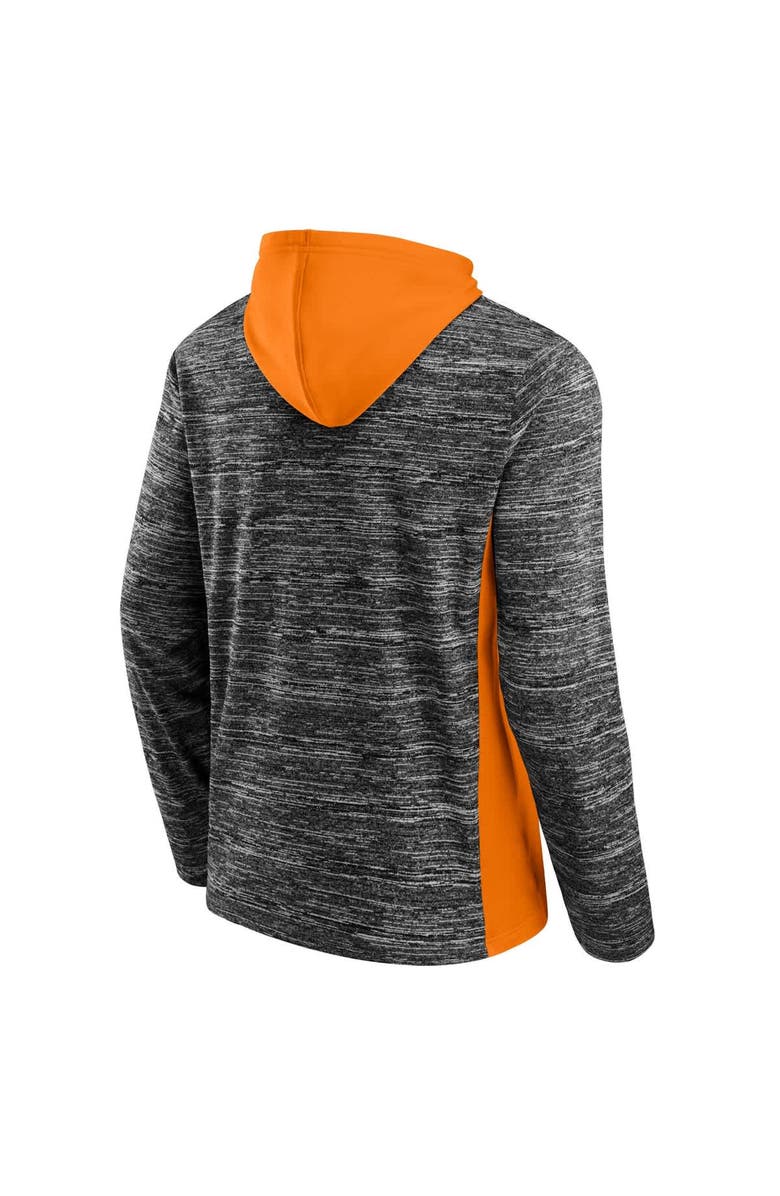 FANATICS Men's Fanatics  Heather Charcoal Tennessee Volunteers Chiller Instant Replay Fleece Pullover Hoodie, Alternate, color, Heather Charcoal
