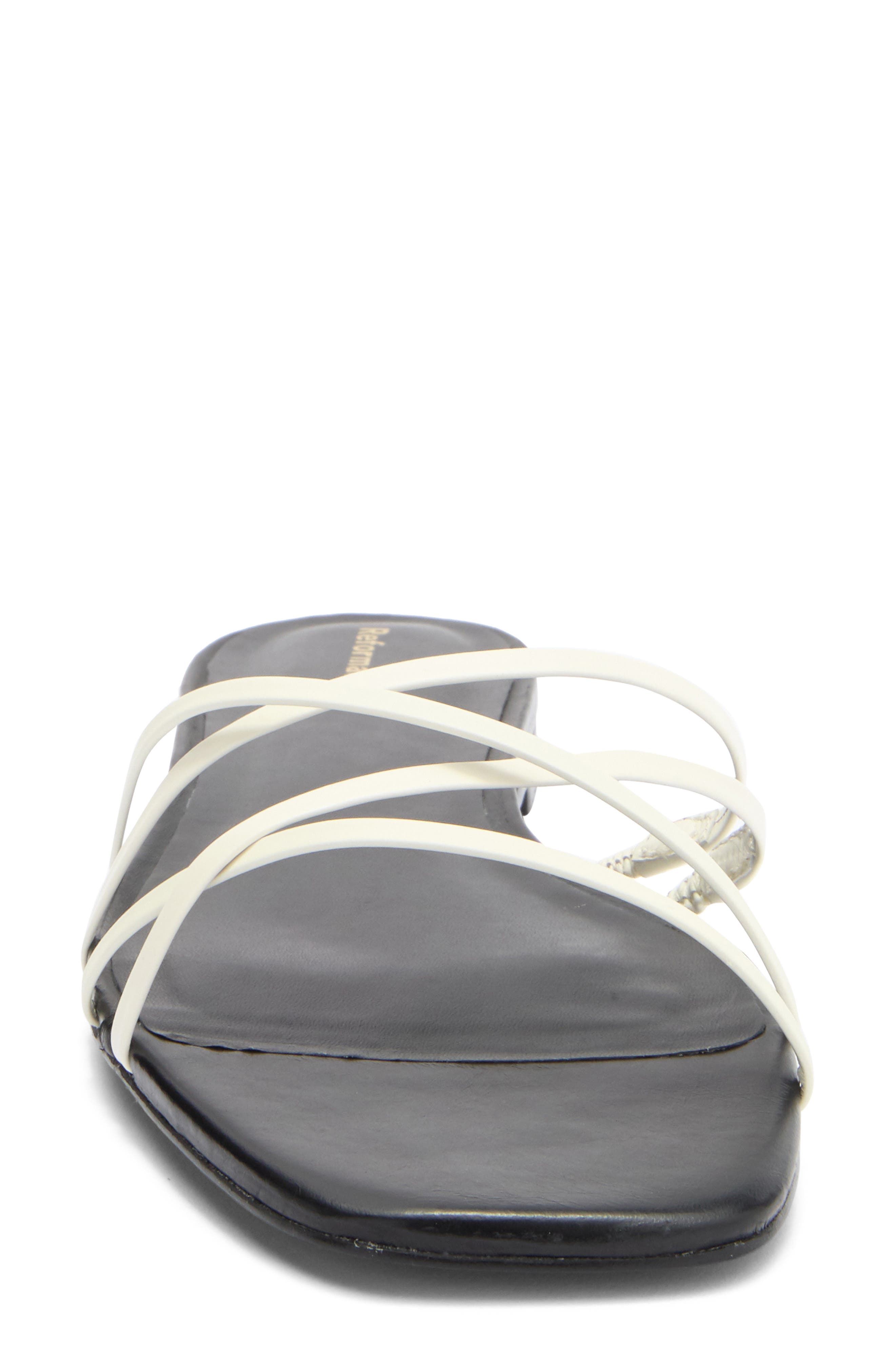 Reformation Wagner Strappy Sandal, Alternate, color, 