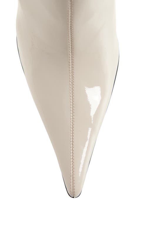 JEFFREY CAMPBELL JEFFREY CAMPBELL PUSHOVER POINTED TOE OVER THE KNEE BOOT 