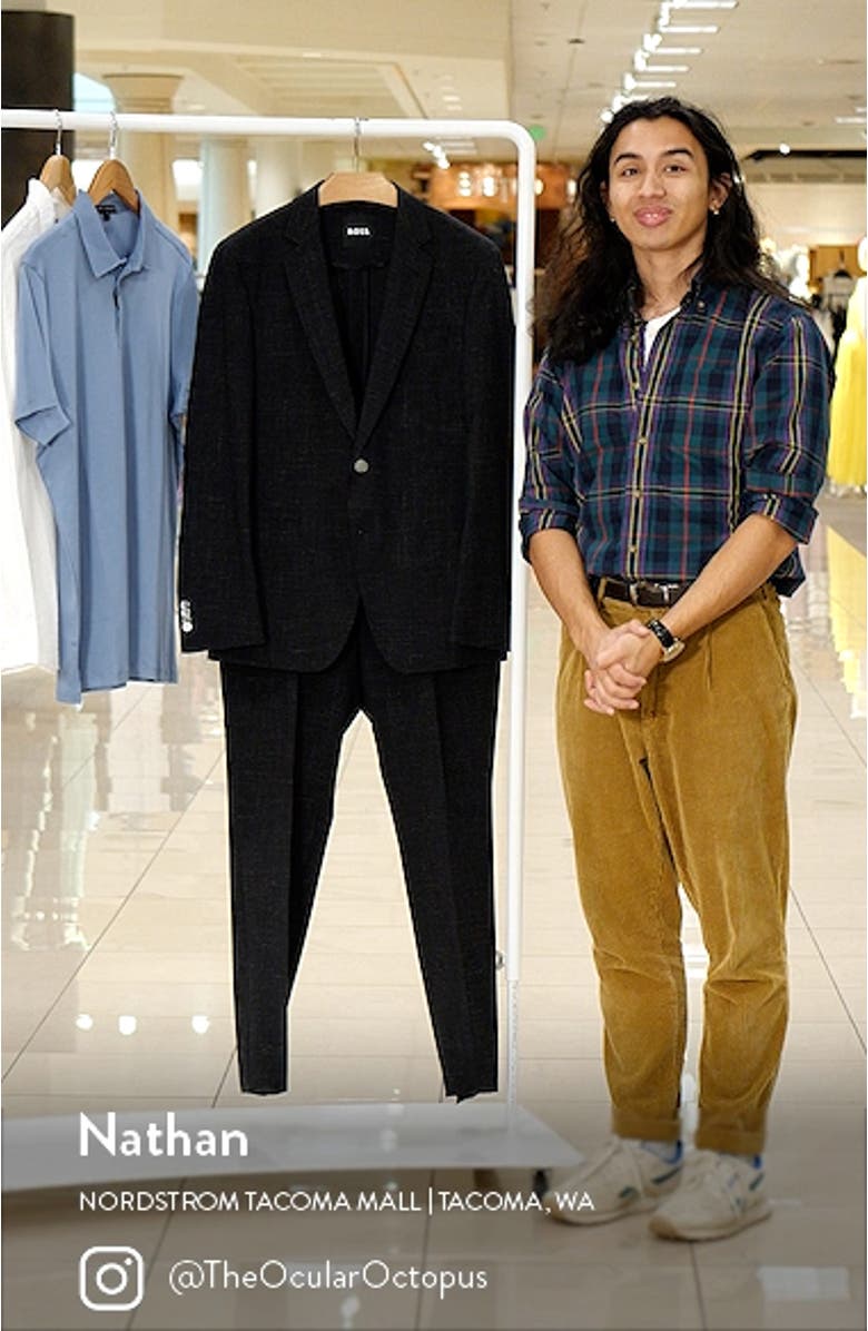 Huge Virgin Wool & Linen Suit, sales video thumbnail