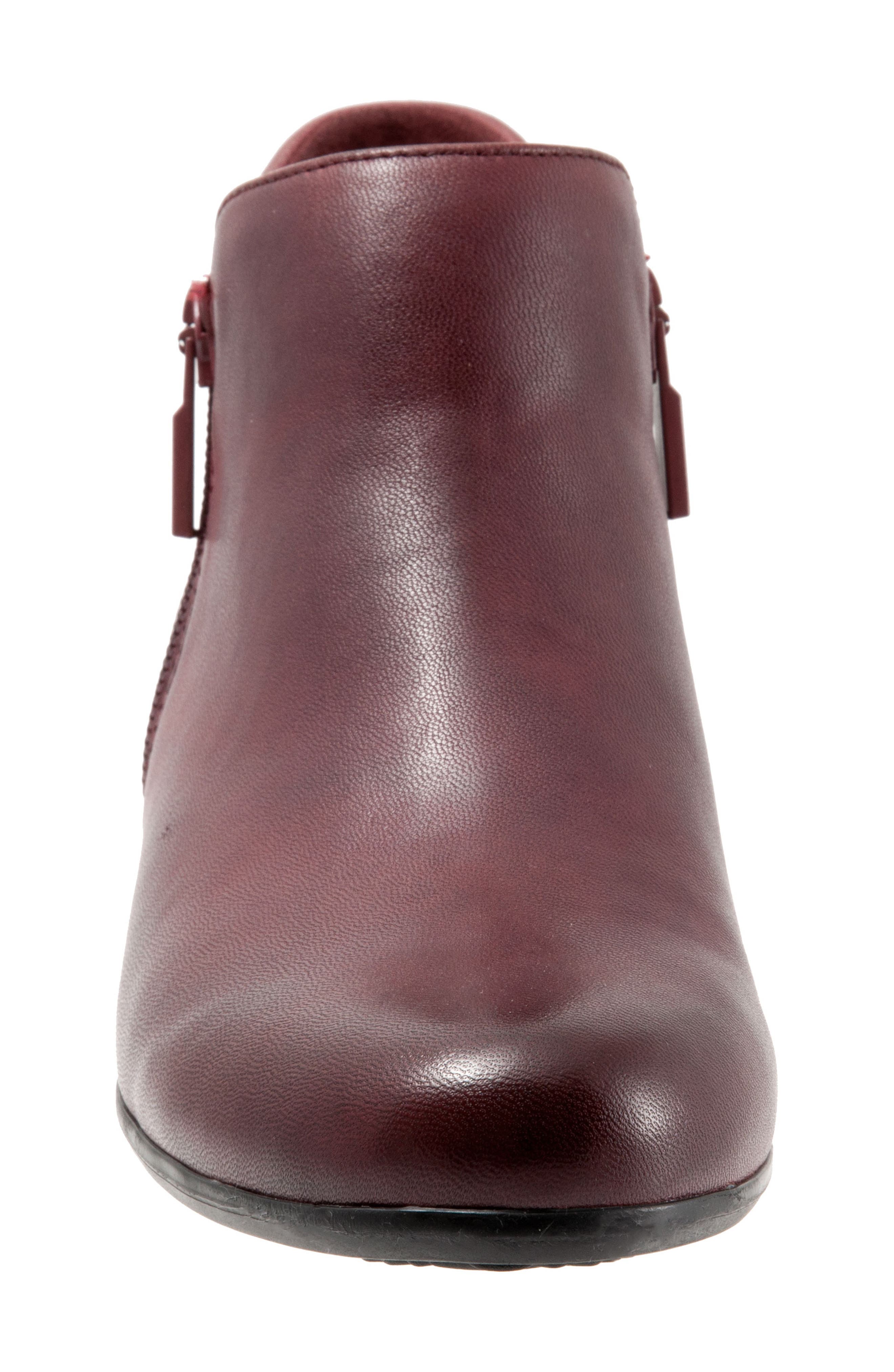 Major Bootie, Alternate, color, DARK RED LEATHER