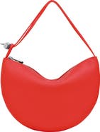 Longchamp Le Roseau Leather Wristlet Clutch