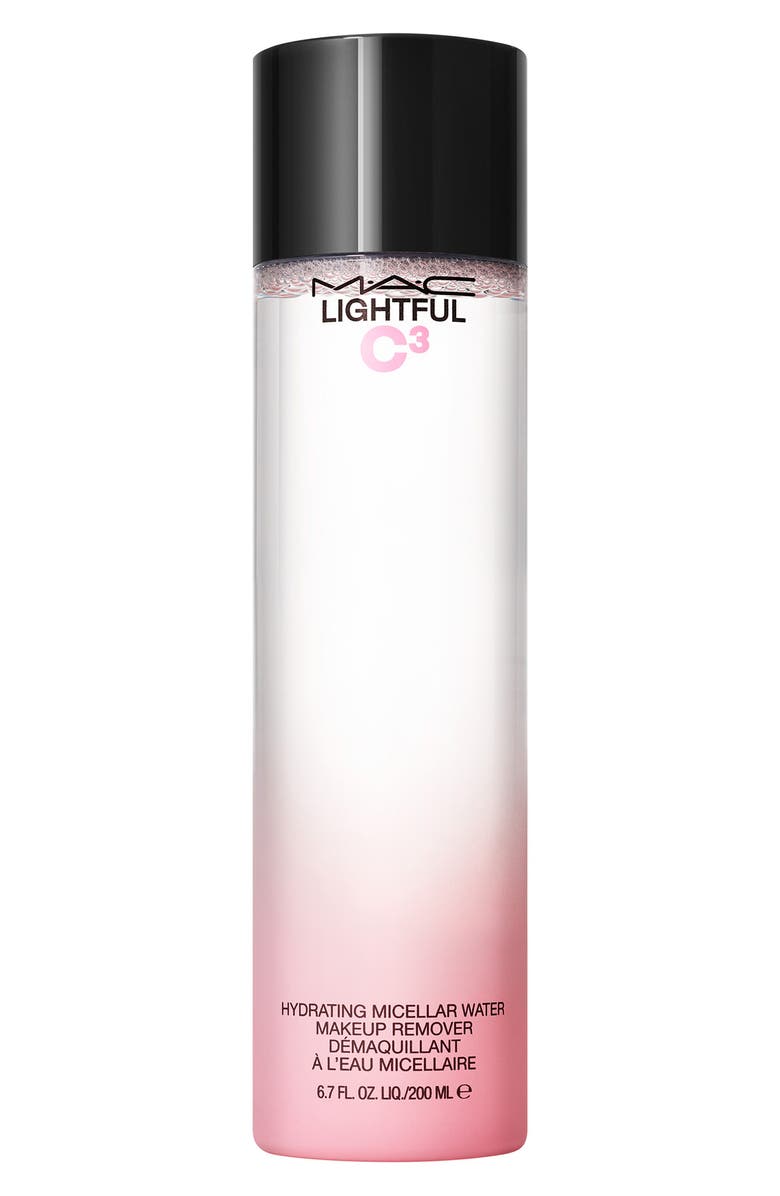 MAC Cosmetics Lightful C3 Hydrating Micellar Water Makeup Remover, Main, color, 