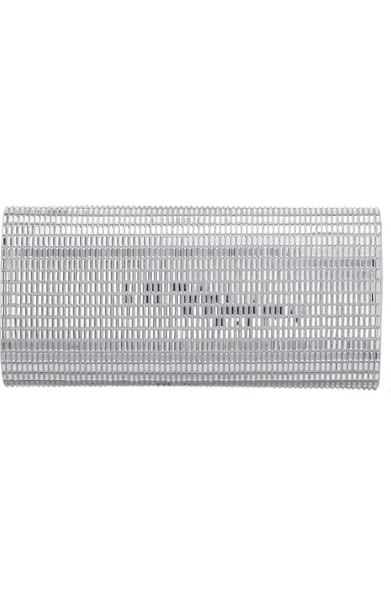 Nina Hope Clutch, Alternate, color, Silver