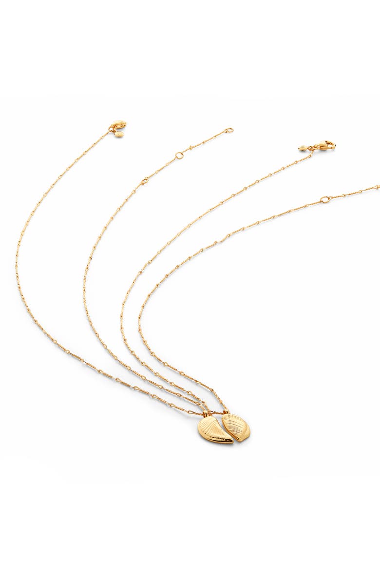 Monica Vinader Togetherness Set of 2 Friendship Necklaces, Alternate, color, 