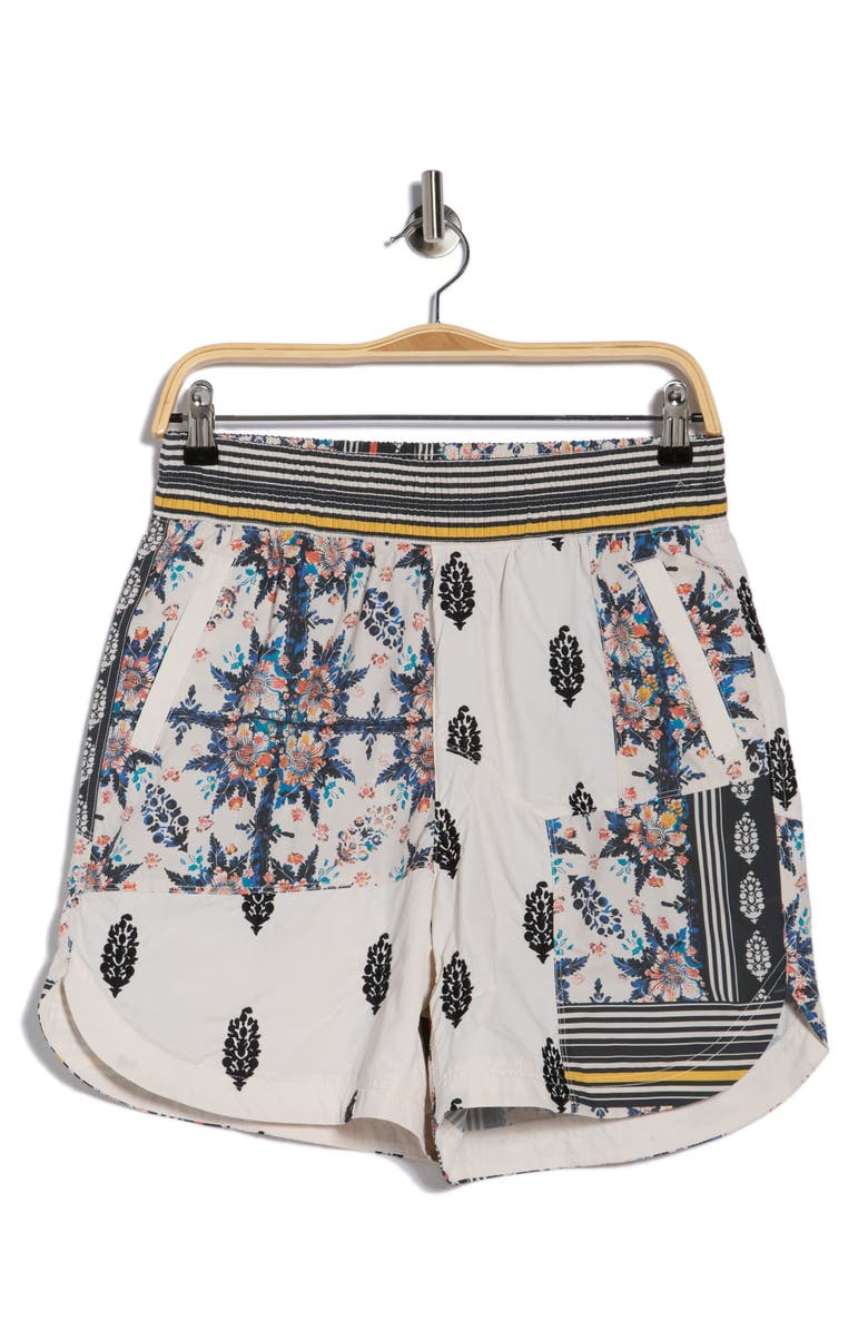 Free People Prime Time Water Resistant Shorts, Alternate, color, Mauve