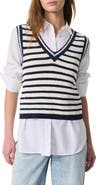 rag & bone Meghan Stripe Sweater Vest