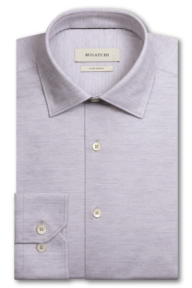 James OoohCotton® Space Dye Button-Up Shirt, Alternate, color, PLATINUM