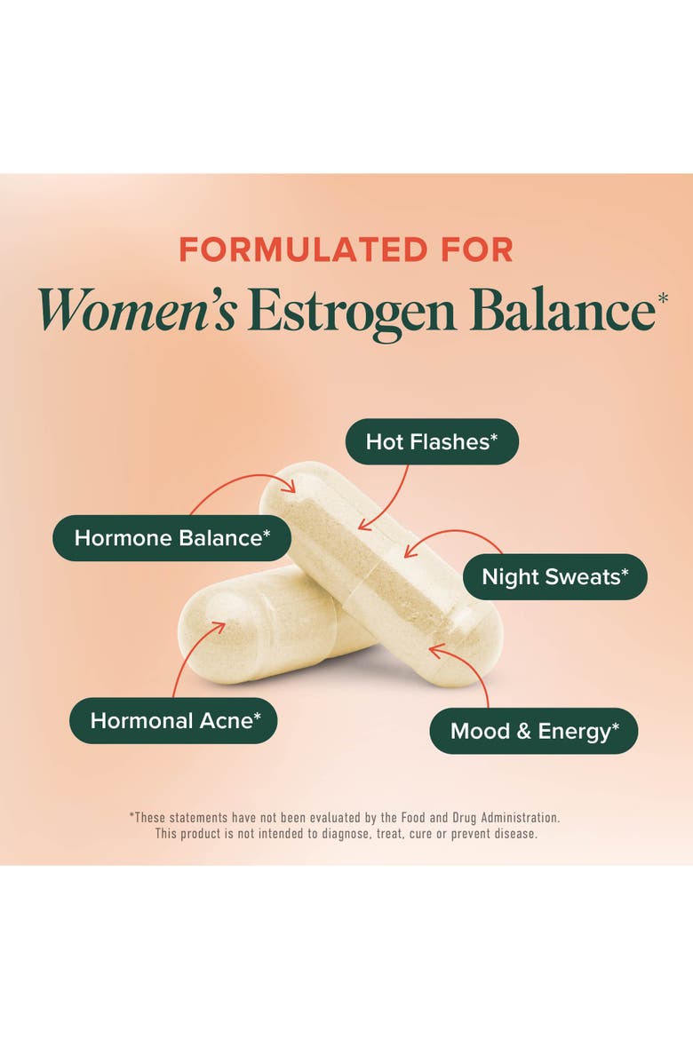 DIM 250mg Estrogen Balance Complex Capsules, Women, 60ct, Alternate, color, No Color