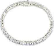 Sterling Forever Brette Cubic Zirconia Tennis Bracelet