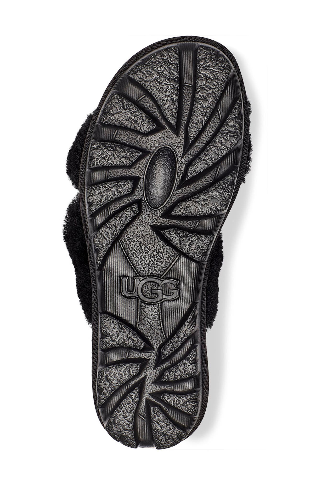 UGG<sup>®</sup> Fuzzette Genuine Shearling Slipper, Alternate, color, 