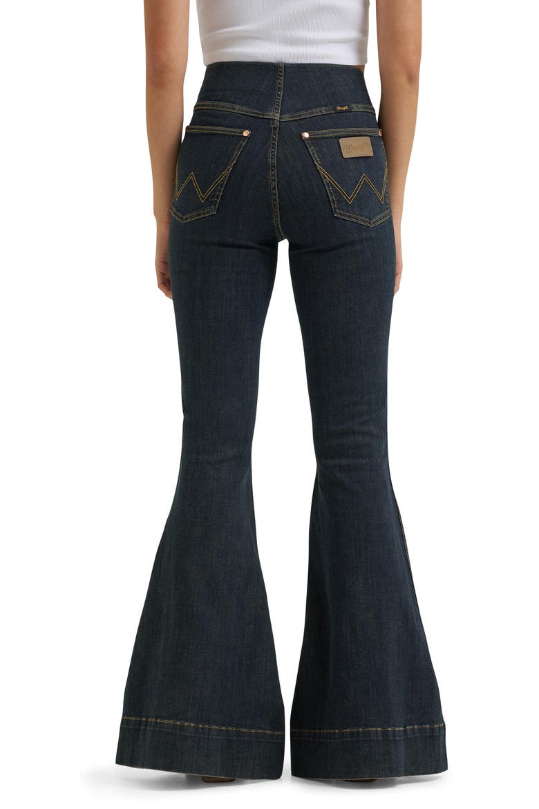 High Waist Flare Jeans, Alternate, color, SANDRIDER