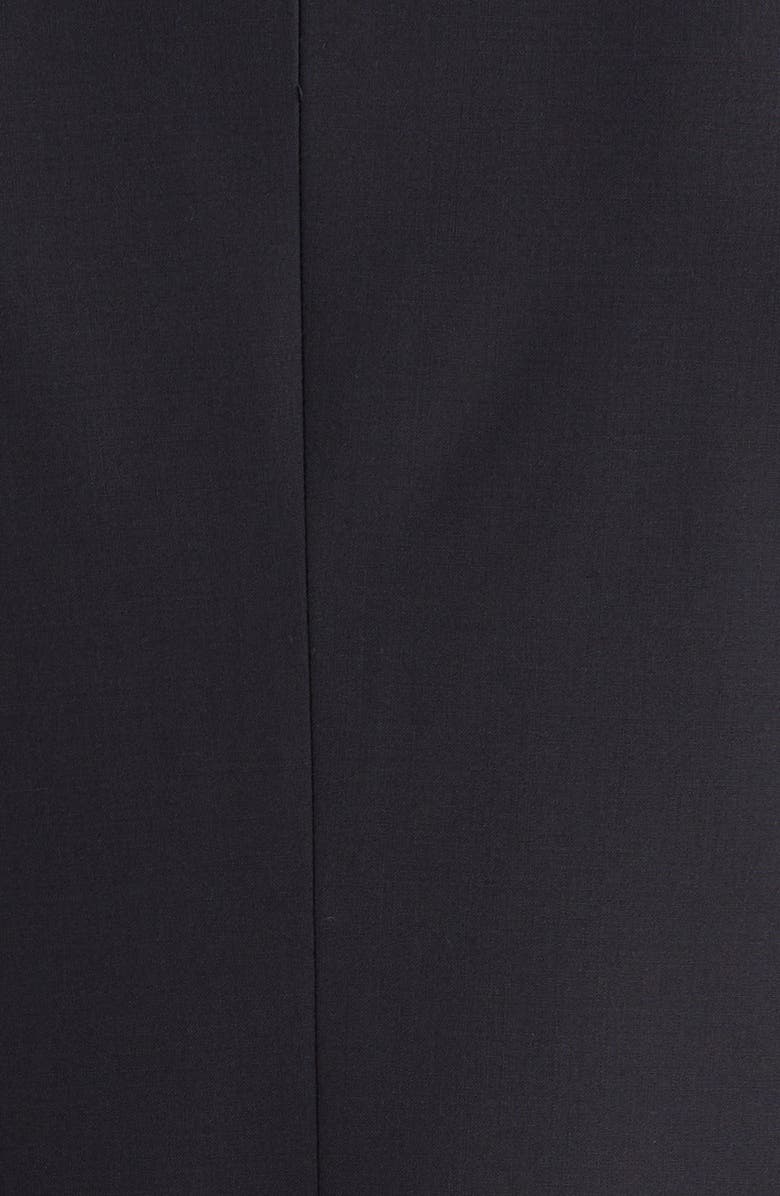 Open Edit Solid Slim Fit Wool Blend Sport Coat, Alternate, color, Black