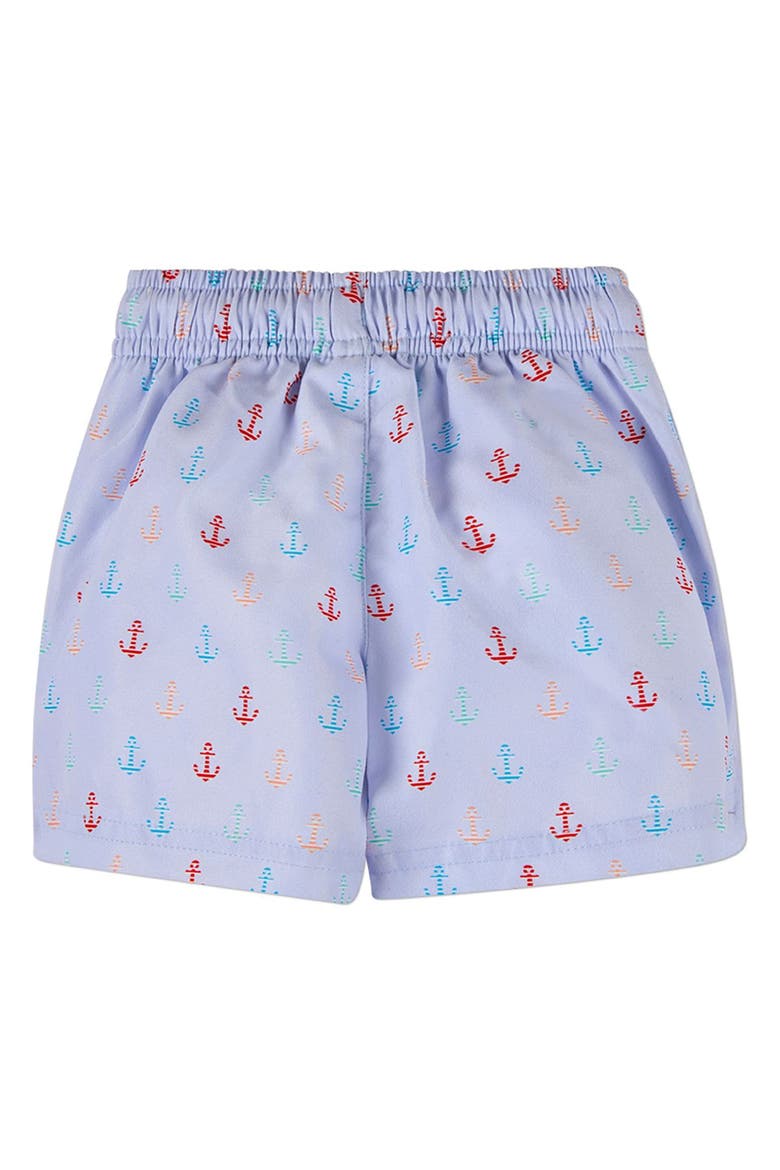 Kids' Sail and Anchor Swim Trunks with Pockets, Alternate, color, Blue