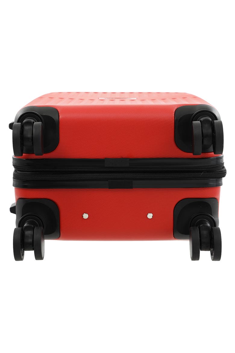 21-Inch Hardside Spinner Carry-On Suitcase, Alternate, color, RED