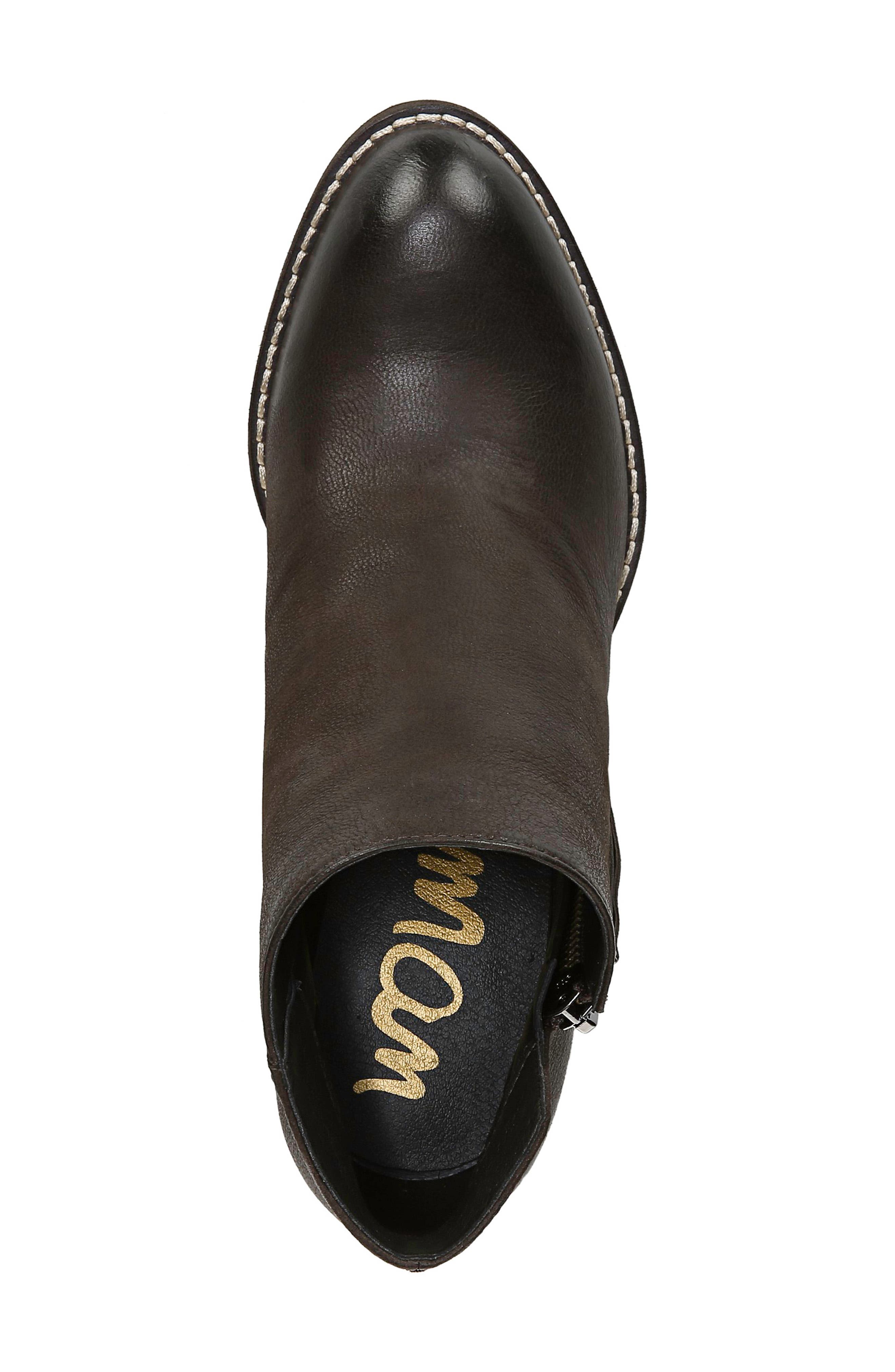 Macon Bootie, Alternate, color, CHOCOLATE BROWN LEATHER