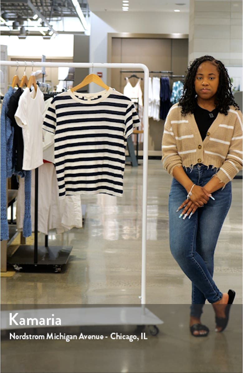 Brady Stripe Cotton T-Shirt, sales video thumbnail