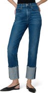 Joe's The Margot Cuffed Raw Hem High Waist Ankle Slim Jeans