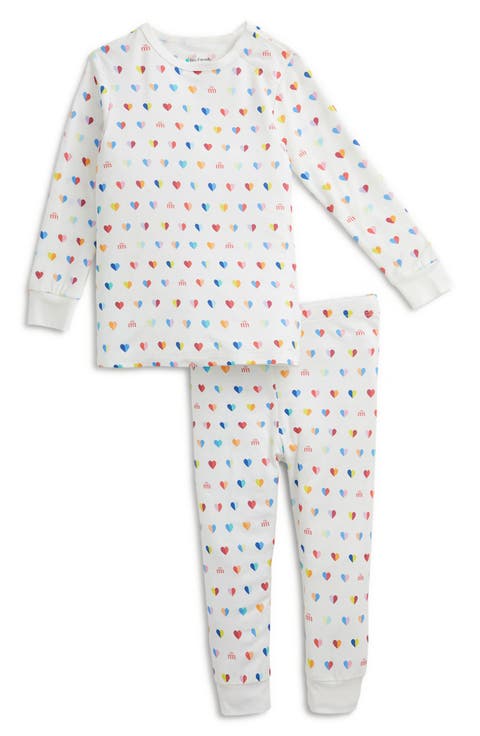 Hearts Tencel Modal Pajamas