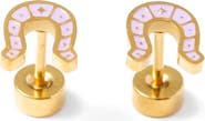 Pip Pop Horseshoe Stud Earrings