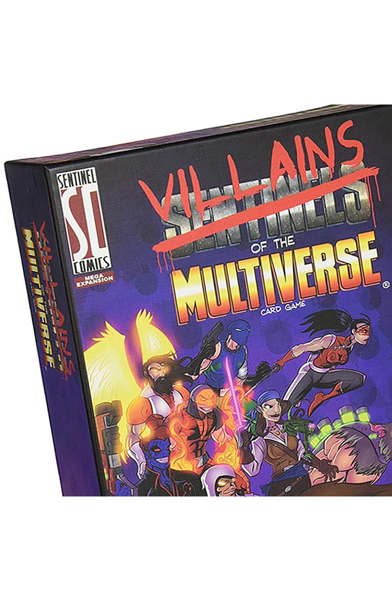 Greater Than Games, LLC Villains Of The Multiverse Comic Book Game Card Game, Alternate, color, Multicolored