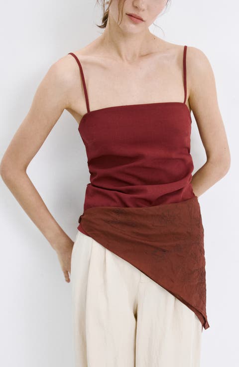 Square Neck Strappy Top