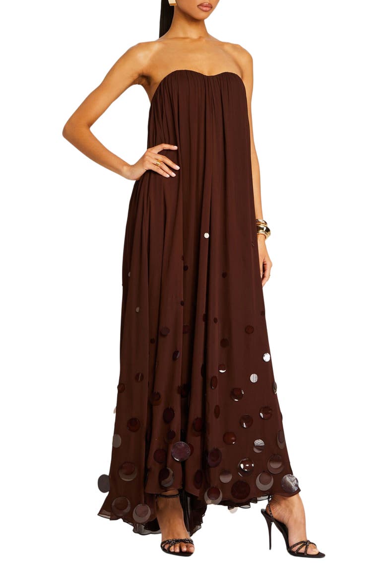 Helena Dress, Alternate, color, Deep Brown