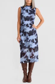 Brave+True Salem Mock Neck Midi Dress