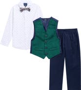 Nautica Kids' Corded Velvet 4-Piece Vest Set