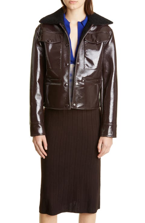 Faux Leather Jacket