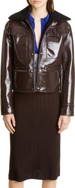 Proenza Schouler White Label Faux Leather Jacket
