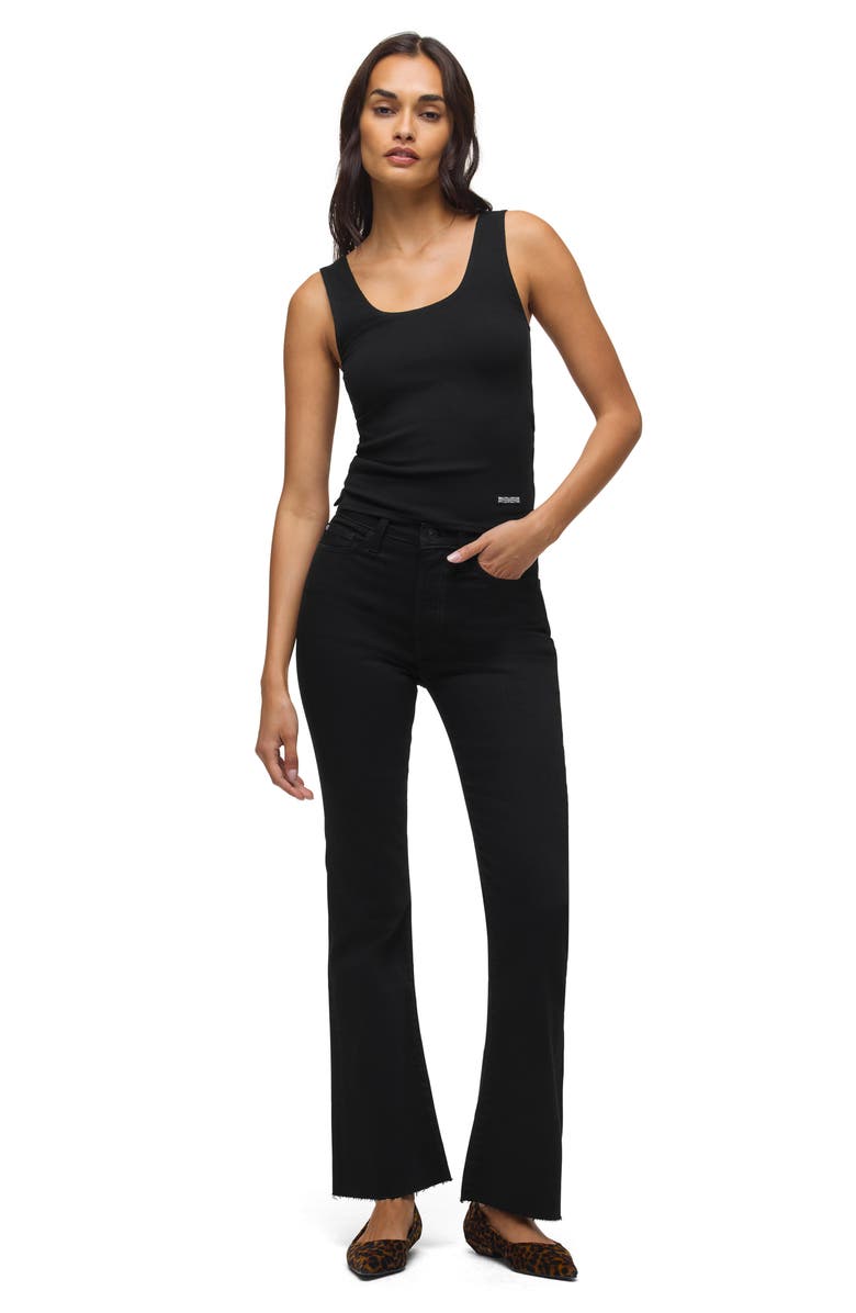 Hudson Jeans Blair High Rise Bootcut Jeans, Alternate, color, Black Rinse