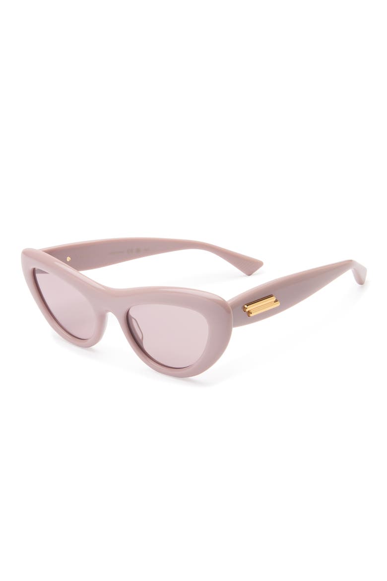 53mm Cat Eye Sunglasses, Alternate, color, PINK PINK VIOLET