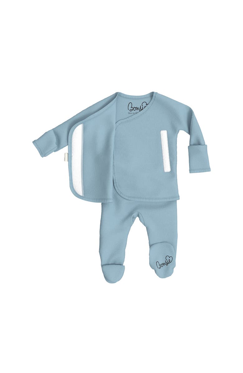 Bonsie Baby Skin to Skin Girl or Boy, Footie, Alternate, color, Midnight